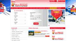 Desktop Screenshot of oferte-ski-austria.ro